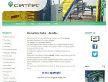 Tablet Screenshot of demtec.eu.com